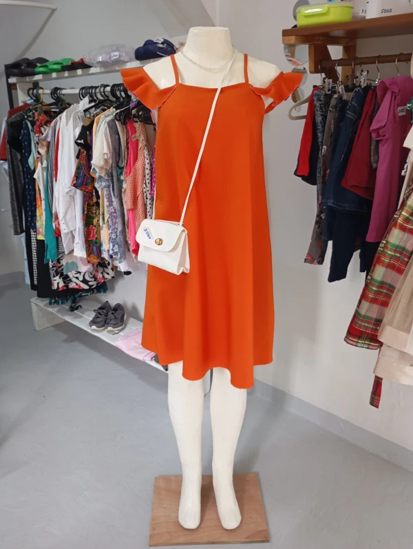 Vestido naranja's foto | HAYDEE 'S |  BizneCubano